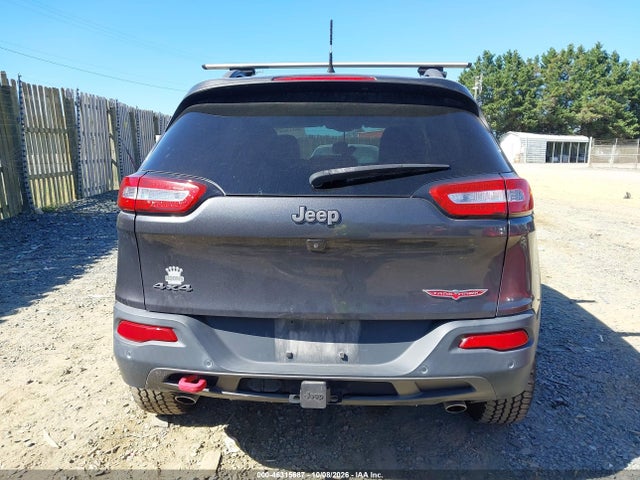 2016 Jeep Cherokee Trailhawk მანქანა იყიდება აუქციონზე, vin: 1C4PJMBS5GW334453, აუქციონის ნომერი: 46315687