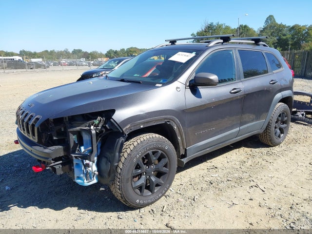2016 Jeep Cherokee Trailhawk მანქანა იყიდება აუქციონზე, vin: 1C4PJMBS5GW334453, აუქციონის ნომერი: 46315687