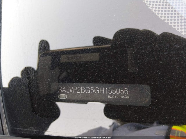 Продажа на аукционе авто 2016 Land Rover Range Rover Evoque Se/se Premium, vin: SALVP2BG5GH155056, номер лота: 46315883
