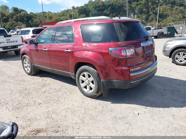 2016 Gmc Acadia Sle-2 მანქანა იყიდება აუქციონზე, vin: 1GKKVPKD3GJ289189, აუქციონის ნომერი: 46315884