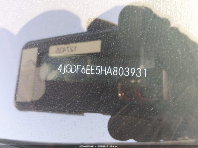 4JGDF6EE5HA803931 Mercedes-Benz Gls 450 4matic