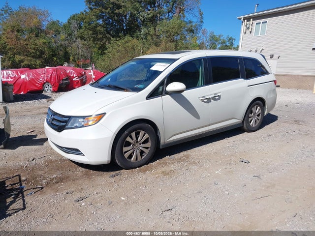46316085 :رقم المزاد ، 5FNRL5H65FB127471 vin ، 2015 Honda Odyssey Ex-l مزاد بيع