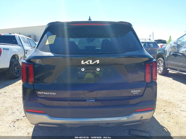 5XYRL4JC6RG272476 KIA SORENTO S