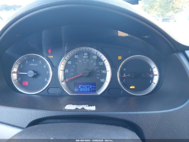 Aukcja sprzedaży 2009 Hyundai Sonata Gls, vin: 5NPET46C39H552274, numer aukcji: 46316203