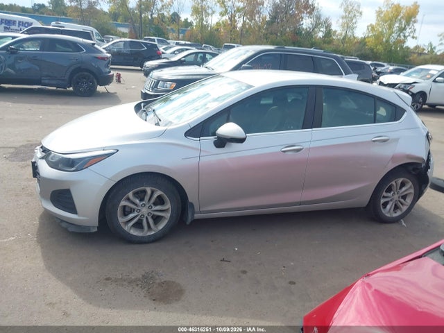 Aukcja sprzedaży 2019 Chevrolet Cruze Lt, vin: 3G1BE6SMXKS598647, numer aukcji: 46316251