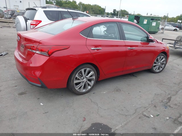Aukcja sprzedaży 2021 Hyundai Accent Limited, vin: 3KPC34A66ME152120, numer aukcji: 46316401