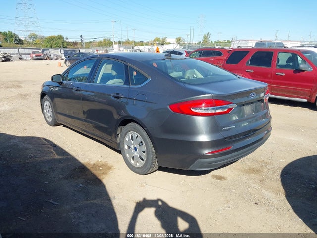 46316408 :رقم المزاد ، 3FA6P0G73KR282359 vin ، 2019 Ford Fusion S مزاد بيع