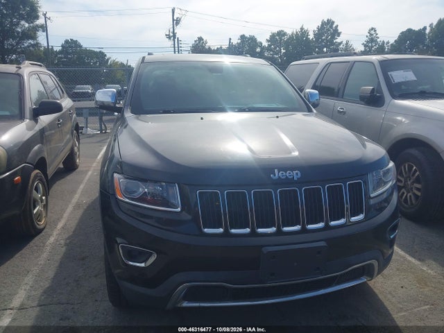 2016 Jeep Grand Cherokee Limited მანქანა იყიდება აუქციონზე, vin: 1C4RJFBG8GC359686, აუქციონის ნომერი: 46316477