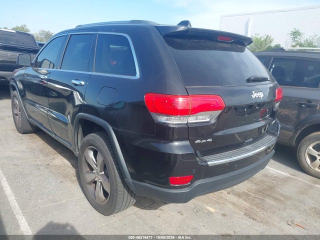 2016 Jeep Grand Cherokee Limited მანქანა იყიდება აუქციონზე, vin: 1C4RJFBG8GC359686, აუქციონის ნომერი: 46316477