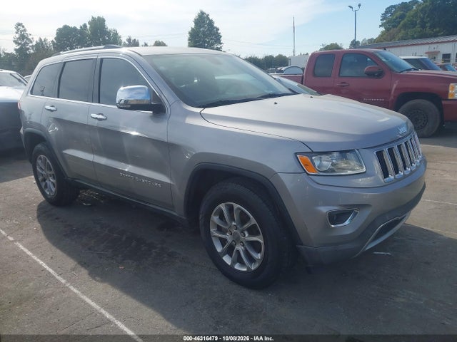 2016 Jeep Grand Cherokee Limited მანქანა იყიდება აუქციონზე, vin: 1C4RJEBG8GC383299, აუქციონის ნომერი: 46316479