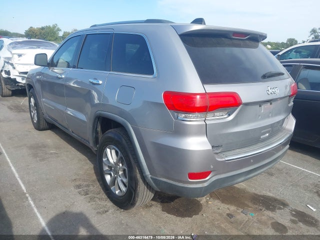 2016 Jeep Grand Cherokee Limited მანქანა იყიდება აუქციონზე, vin: 1C4RJEBG8GC383299, აუქციონის ნომერი: 46316479