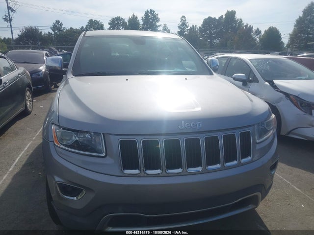 2016 Jeep Grand Cherokee Limited მანქანა იყიდება აუქციონზე, vin: 1C4RJEBG8GC383299, აუქციონის ნომერი: 46316479