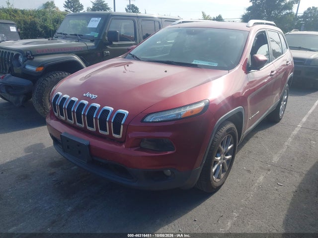 2014 Jeep Cherokee Latitude მანქანა იყიდება აუქციონზე, vin: 1C4PJMCB9EW156042, აუქციონის ნომერი: 46316481