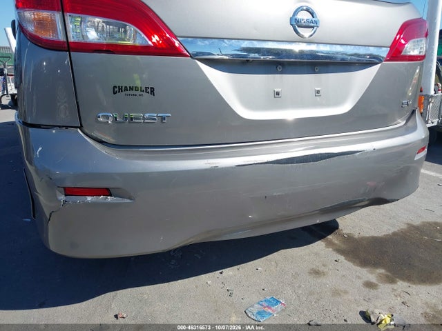 2012 Nissan Quest Sv მანქანა იყიდება აუქციონზე, vin: JN8AE2KP0C9050011, აუქციონის ნომერი: 46316573