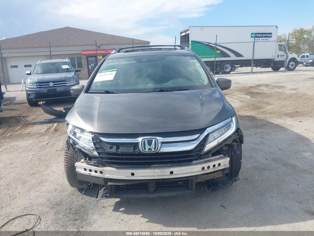 2018 Honda Odyssey Elite მანქანა იყიდება აუქციონზე, vin: 5FNRL6H99JB042660, აუქციონის ნომერი: 46316598
