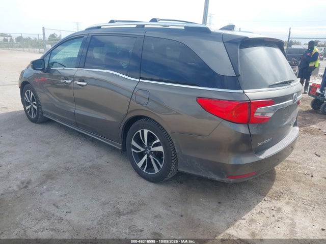 2018 Honda Odyssey Elite მანქანა იყიდება აუქციონზე, vin: 5FNRL6H99JB042660, აუქციონის ნომერი: 46316598