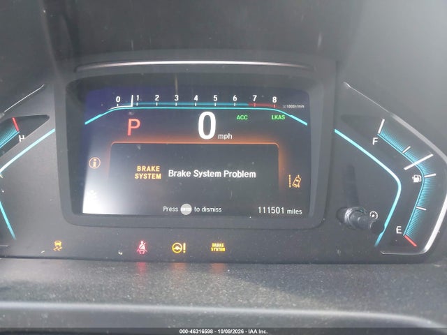 2018 Honda Odyssey Elite მანქანა იყიდება აუქციონზე, vin: 5FNRL6H99JB042660, აუქციონის ნომერი: 46316598