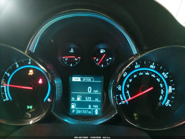 Продажа на аукционе авто 2015 Chevrolet Cruze 1lt Auto, vin: 1G1PC5SB8F7155647, номер лота: 46316605