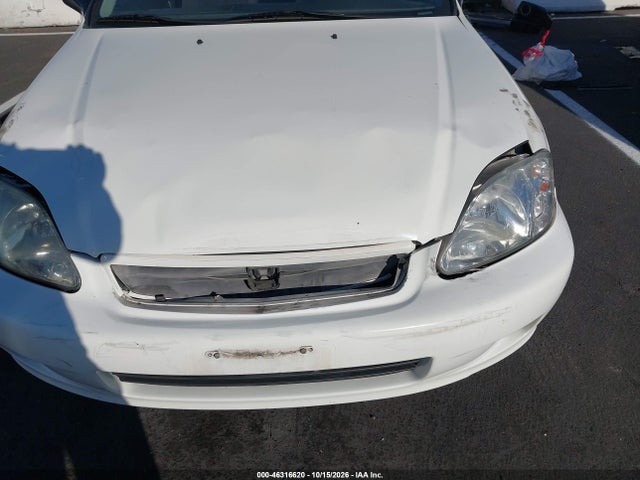 Aukcja sprzedaży 2000 Honda Civic Dx, vin: 2HGEJ6446YH109817, numer aukcji: 46316620