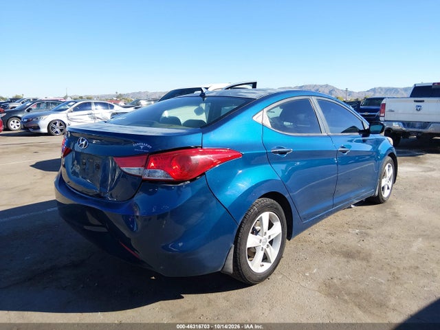 2013 Hyundai Elantra Gls მანქანა იყიდება აუქციონზე, vin: KMHDH4AE1DU958294, აუქციონის ნომერი: 46316703