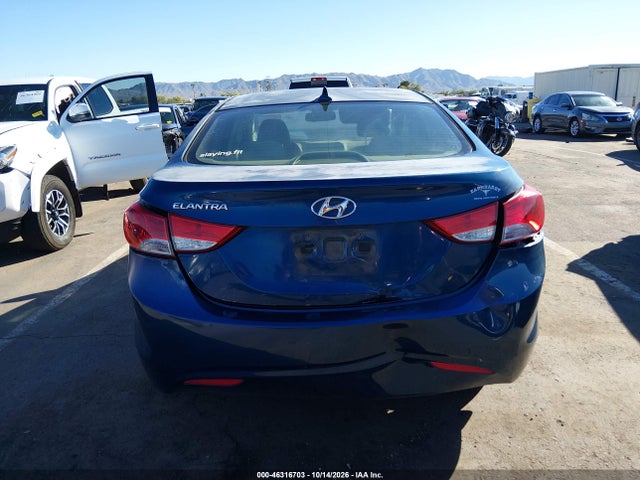 2013 Hyundai Elantra Gls მანქანა იყიდება აუქციონზე, vin: KMHDH4AE1DU958294, აუქციონის ნომერი: 46316703