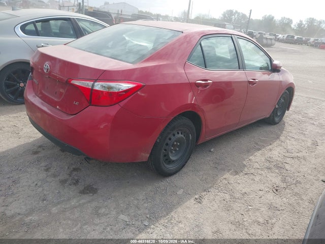 46316820 :رقم المزاد ، 2T1BURHE6FC271113 vin ، 2015 Toyota Corolla Le مزاد بيع