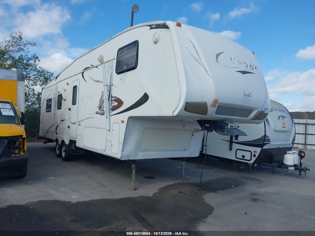 Продажа на аукционе авто 2010 Keystone Cougar, vin: 4YDF31822A2501018, номер лота: 46316984