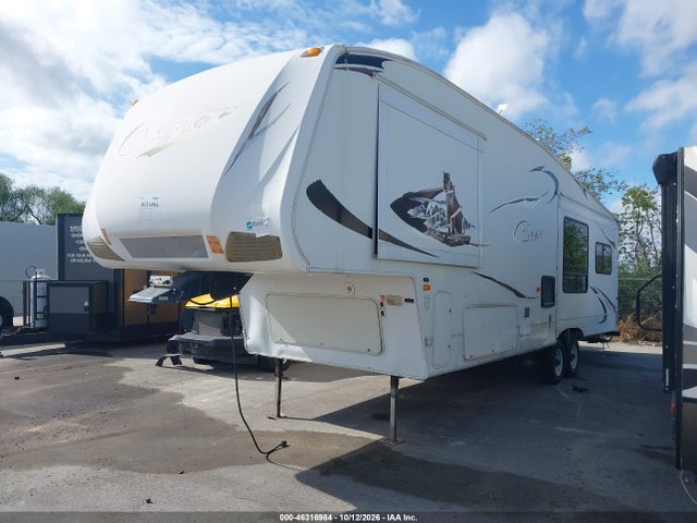 Продажа на аукционе авто 2010 Keystone Cougar, vin: 4YDF31822A2501018, номер лота: 46316984