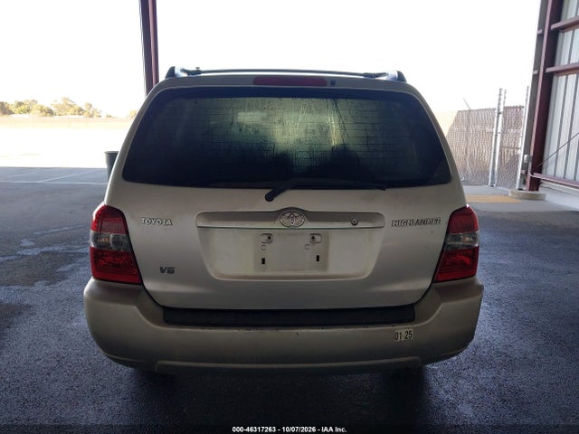 Aukcja sprzedaży 2005 Toyota Highlander V6, vin: JTEGP21A650069680, numer aukcji: 46317263