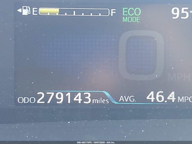 46317475 :رقم المزاد ، JTDKBRFU4J3601963 vin ، 2018 Toyota Prius One مزاد بيع