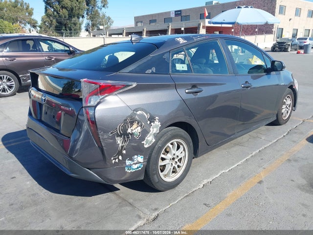 46317475 :رقم المزاد ، JTDKBRFU4J3601963 vin ، 2018 Toyota Prius One مزاد بيع