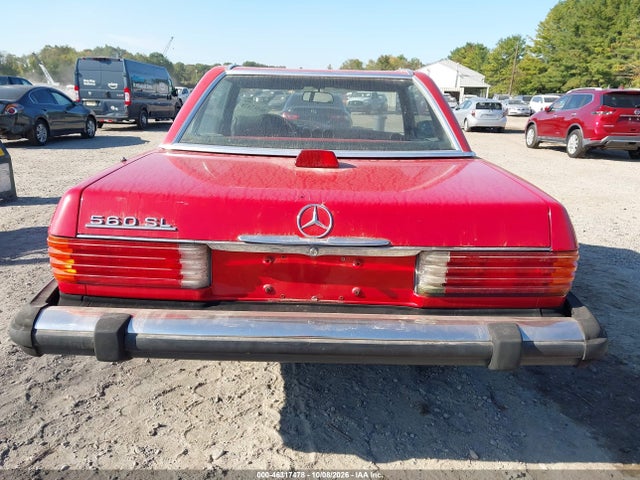 Aukcja sprzedaży 1986 Mercedes-benz 560 Sl, vin: WDBBA48DXGA049438, numer aukcji: 46317478