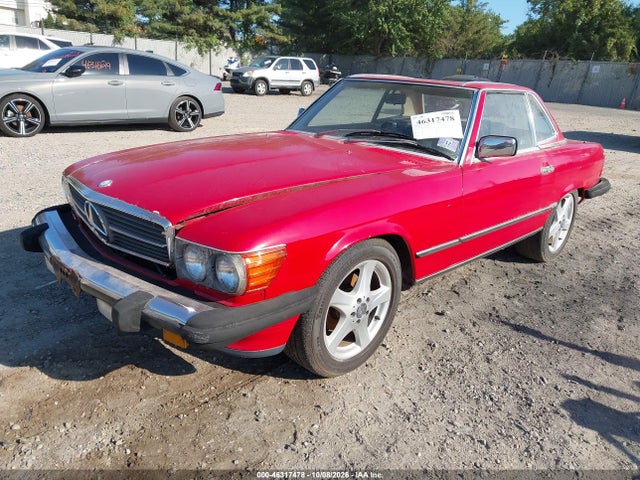 Aukcja sprzedaży 1986 Mercedes-benz 560 Sl, vin: WDBBA48DXGA049438, numer aukcji: 46317478