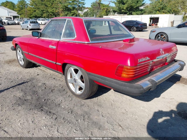 Aukcja sprzedaży 1986 Mercedes-benz 560 Sl, vin: WDBBA48DXGA049438, numer aukcji: 46317478