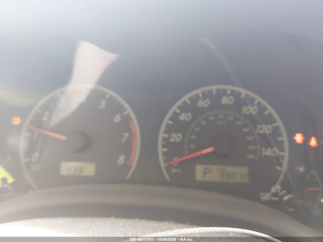 46317531 :رقم المزاد ، JTDBL40E599076325 vin ، 2009 Toyota Corolla Le مزاد بيع