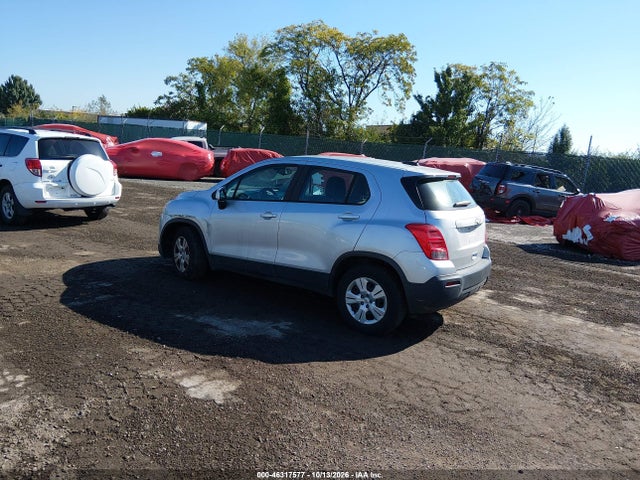 Aukcja sprzedaży 2016 Chevrolet Trax 1ls, vin: 3GNCJKSB2GL275829, numer aukcji: 46317577