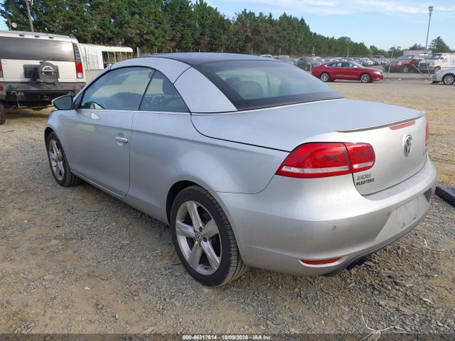 Продажа на аукционе авто 2012 Volkswagen Eos Lux, vin: WVWFW7AH8CV022227, номер лота: 46317614