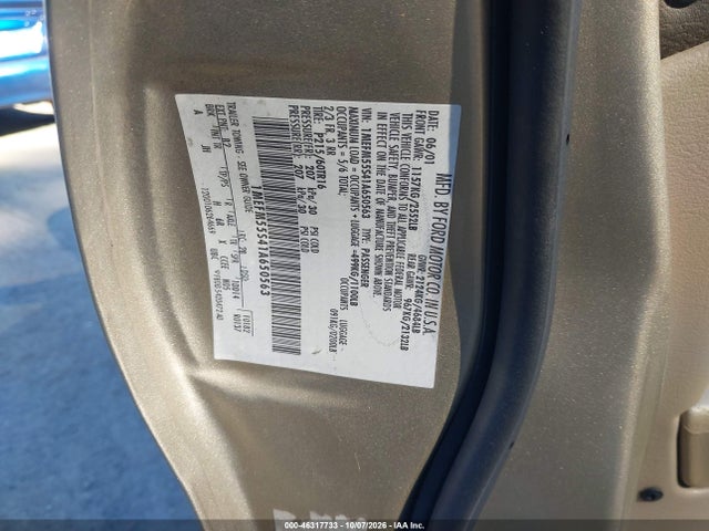 46317733 :رقم المزاد ، 1MEFM55S41A650563 vin ، 2001 Mercury Sable Ls Premium مزاد بيع