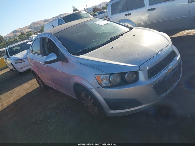 2012 Chevrolet Sonic 2lt მანქანა იყიდება აუქციონზე, vin: 1G1JC5SH6C4109001, აუქციონის ნომერი: 46317746