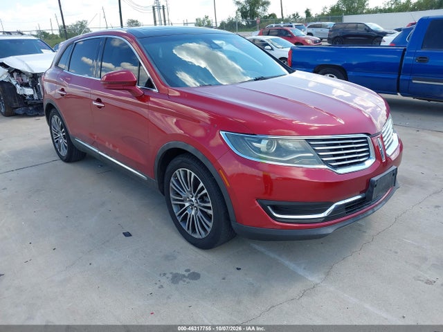 Продаж на аукціоні авто 2016 Lincoln Mkx Reserve, vin: 2LMTJ6LR8GBL28038, номер лоту: 46317755