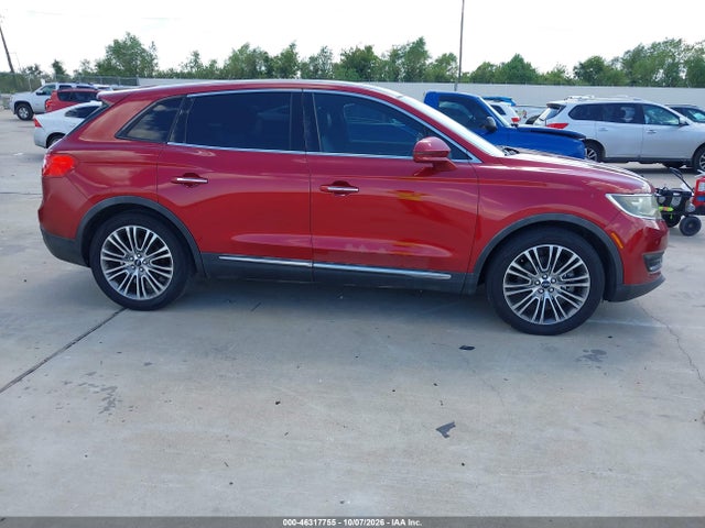 2016 Lincoln Mkx Reserve მანქანა იყიდება აუქციონზე, vin: 2LMTJ6LR8GBL28038, აუქციონის ნომერი: 46317755