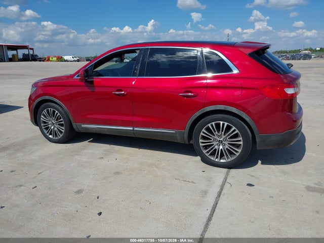 2016 Lincoln Mkx Reserve მანქანა იყიდება აუქციონზე, vin: 2LMTJ6LR8GBL28038, აუქციონის ნომერი: 46317755