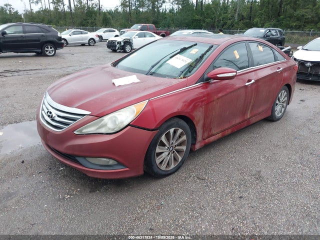 2014 Hyundai Sonata Limited მანქანა იყიდება აუქციონზე, vin: 5NPEC4AC5EH852402, აუქციონის ნომერი: 46317824