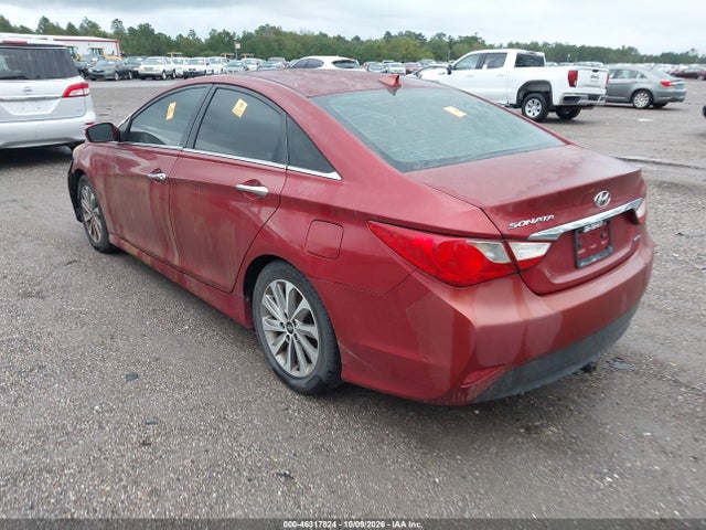 2014 Hyundai Sonata Limited მანქანა იყიდება აუქციონზე, vin: 5NPEC4AC5EH852402, აუქციონის ნომერი: 46317824