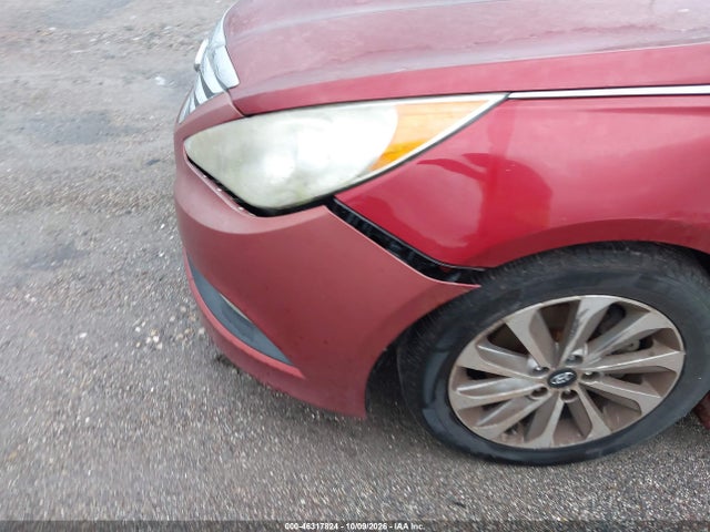 2014 Hyundai Sonata Limited მანქანა იყიდება აუქციონზე, vin: 5NPEC4AC5EH852402, აუქციონის ნომერი: 46317824