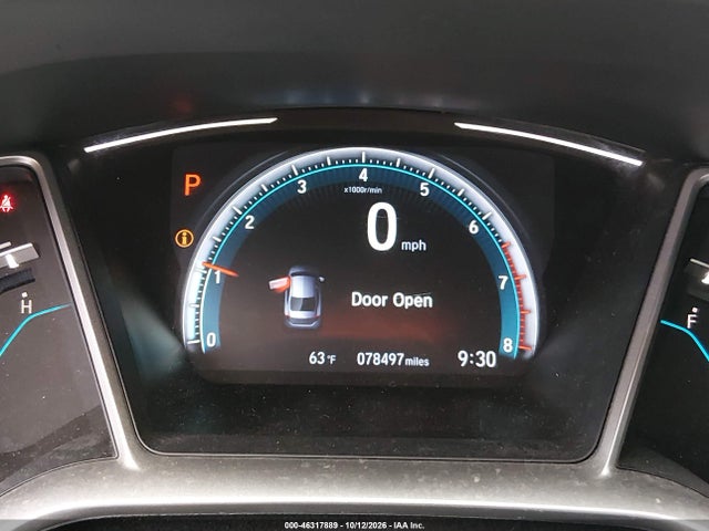 Aukcja sprzedaży 2020 Honda Civic Ex-l, vin: 2HGFC1F73LH682269, numer aukcji: 46317889