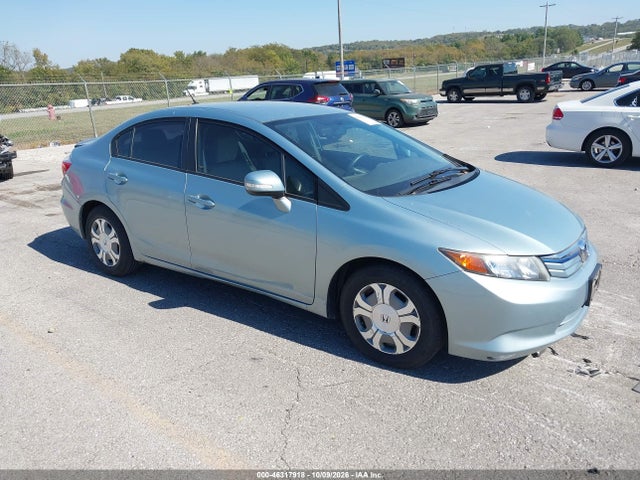 46317918 :رقم المزاد ، JHMFB4F24CS003057 vin ، 2012 Honda Civic Hybrid مزاد بيع