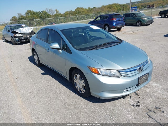 Aukcja sprzedaży 2012 Honda Civic Hybrid, vin: JHMFB4F24CS003057, numer aukcji: 46317918