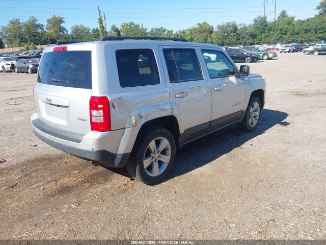 2013 Jeep Patriot Latitude მანქანა იყიდება აუქციონზე, vin: 1C4NJRFB2DD177325, აუქციონის ნომერი: 46317928