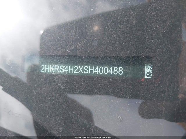 2025 Honda Cr-v Lx Awd მანქანა იყიდება აუქციონზე, vin: 2HKRS4H2XSH400488, აუქციონის ნომერი: 46317936